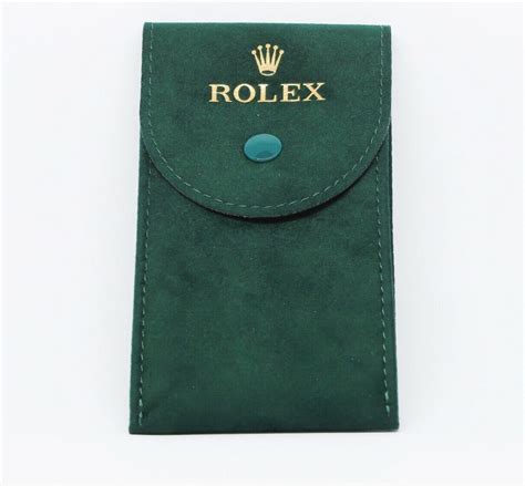 rolex green service pouch|Watch pouch questions .